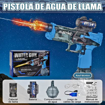 Pistola de Agua Automática Luces LED
