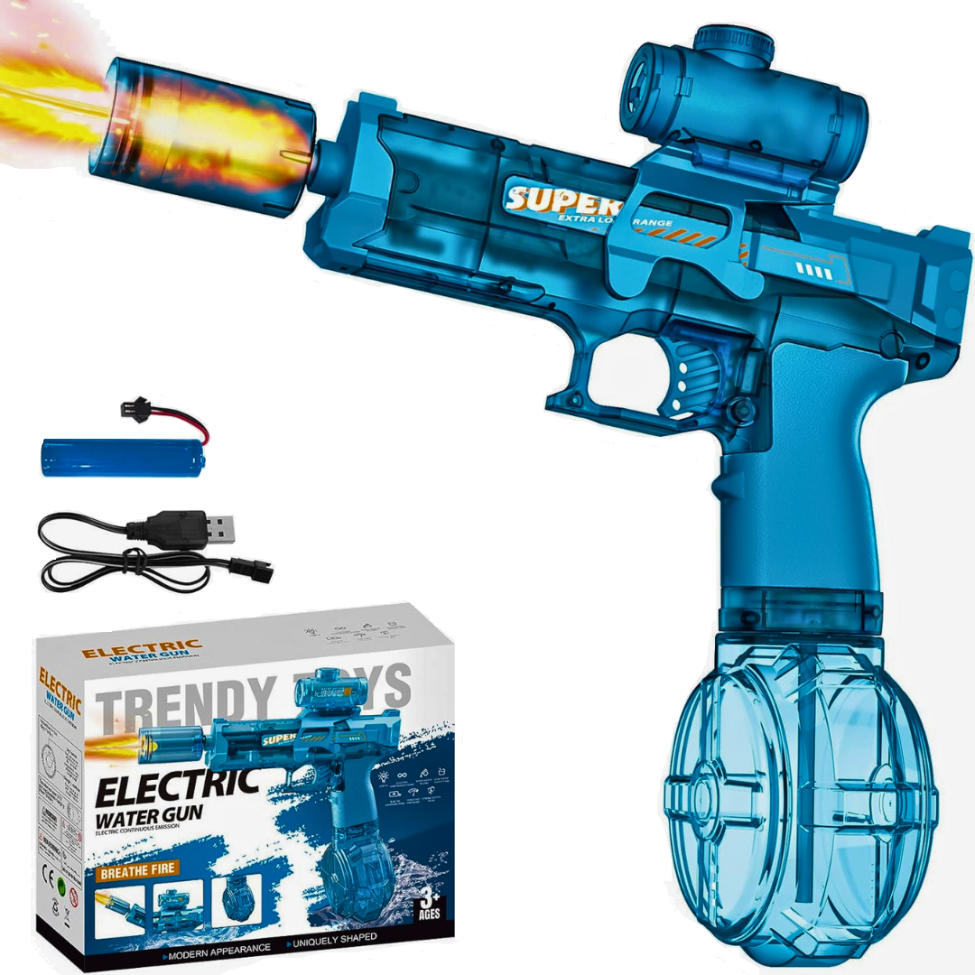 Pistola de Agua Automática Luces LED